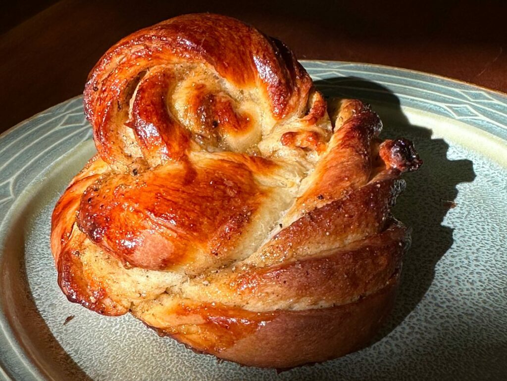 cardamom buns, i'm a good baker as well as a real estate agent